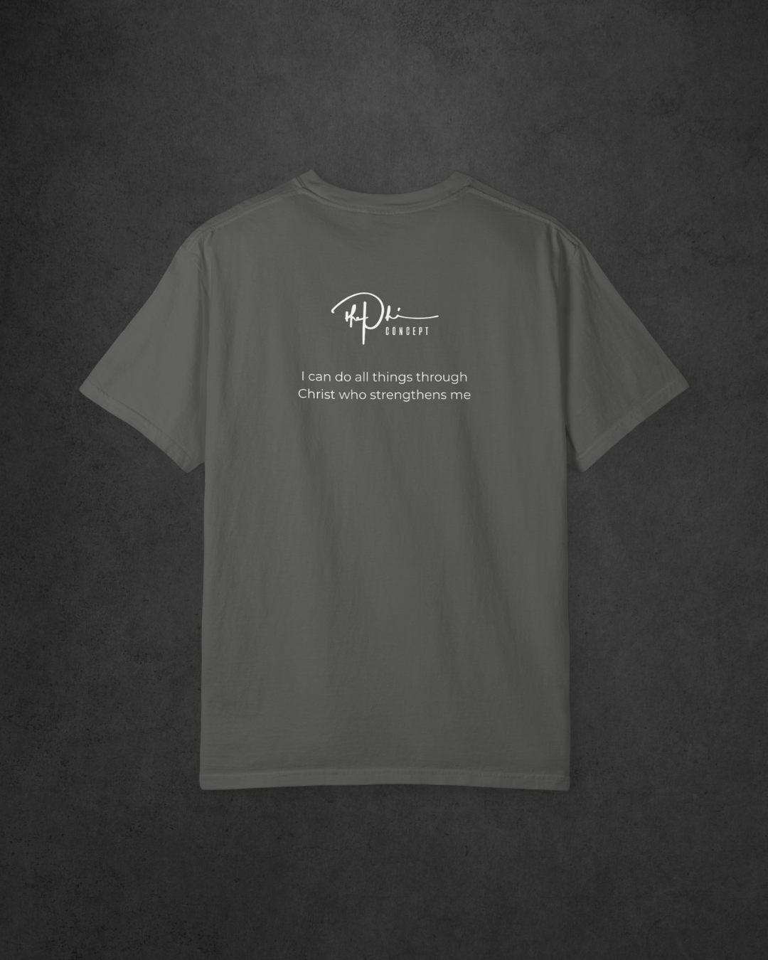 Philippians Tee — Gray - The Phi Concept