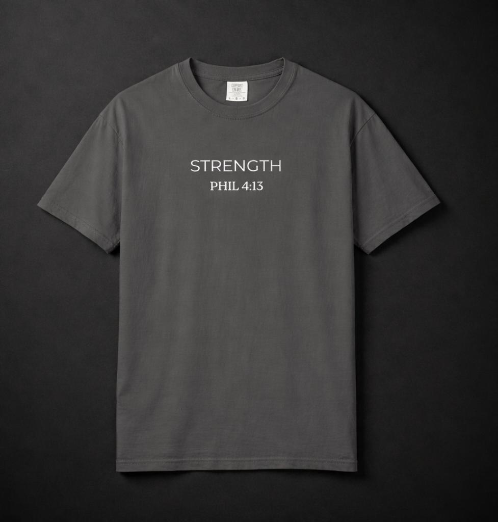 Philippians Tee — Gray - The Phi Concept