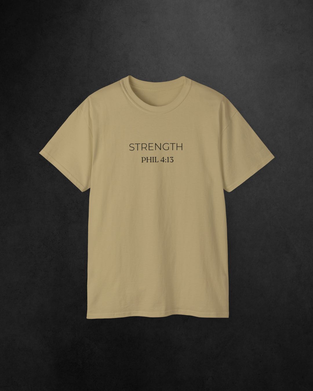 Philippians Tee — Beige - The Phi Concept