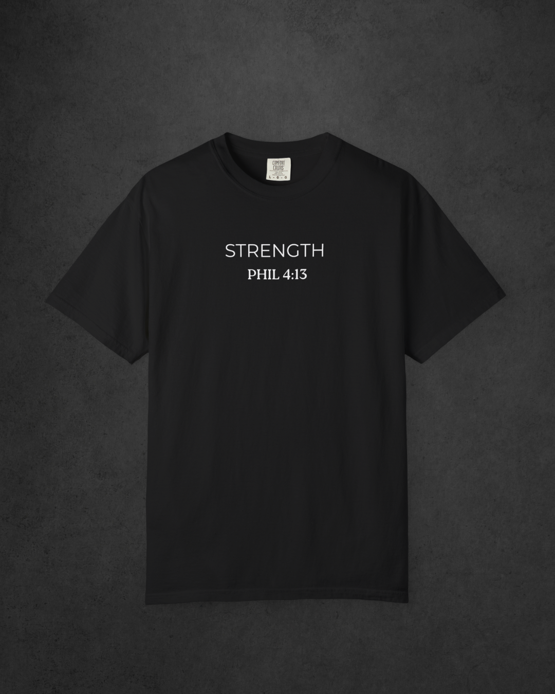 Philippians Tee — Black - The Phi Concept